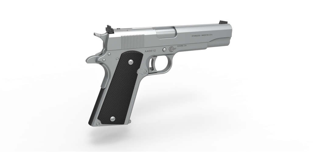 Pistol AMT Hardballer 3D Print 402568