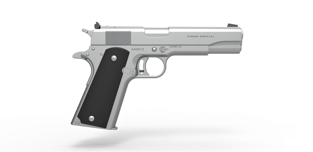 Pistol AMT Hardballer 3D Print 402569