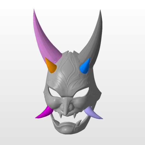 Xiao mask from Genshin Impact 3D Print 402581