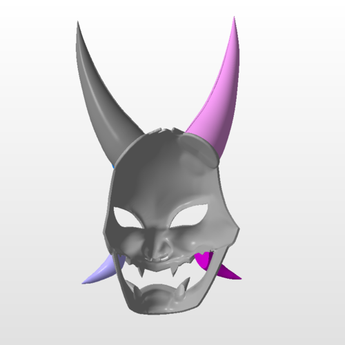 Xiao mask from Genshin Impact 3D Print 402583