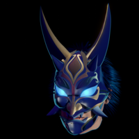 Xiao mask from Genshin Impact - Thumbnail 6