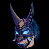 Xiao mask from Genshin Impact - Thumbnail 8