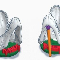 T-Rex Pen Holder - Thumbnail 2