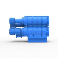 Diecast double Supercharger Scale 1:25 - Thumbnail 6