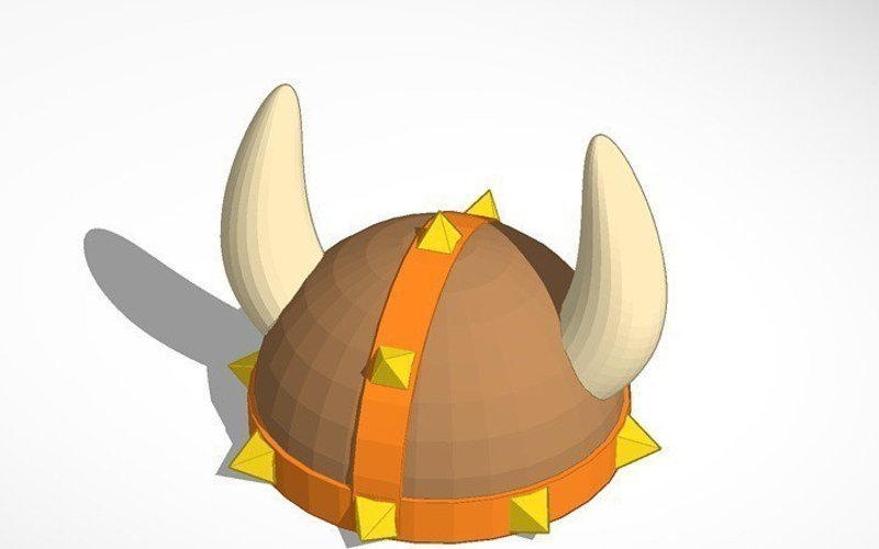 Viking Helmet 3D Print 40293