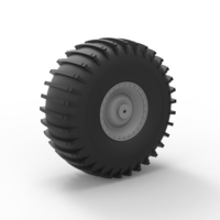 Diecast Wheel from Atlas ATV Scale 1:20 - Thumbnail 4