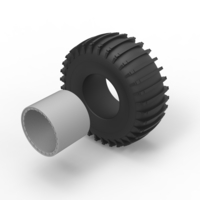 Diecast Wheel from Atlas ATV Scale 1:20 - Thumbnail 6