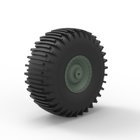 Diecast Offroad wheel 37 Scale 1:20 - Thumbnail 4