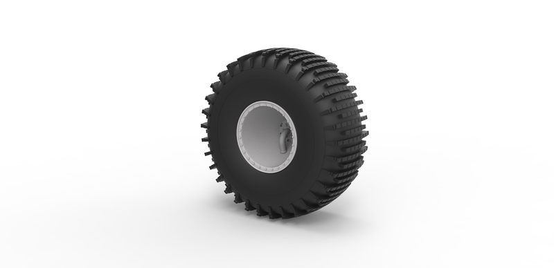Diecast Offroad wheel 38 Scale 1:20