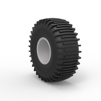 Diecast Offroad wheel 38 Scale 1:20 - Thumbnail 2