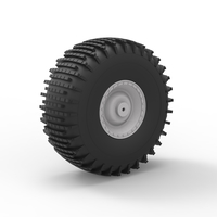 Diecast Offroad wheel 38 Scale 1:20 - Thumbnail 4