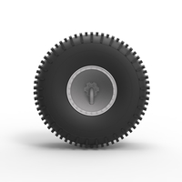 Diecast Offroad wheel 38 Scale 1:20 - Thumbnail 5