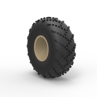 Diecast Offroad wheel 39 Scale 1:20 - Thumbnail 2