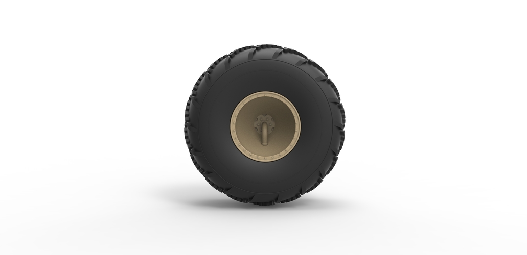 Diecast Offroad wheel 39 Scale 1:20 3D Print 402971