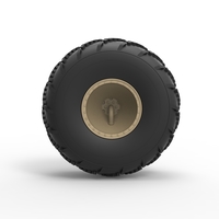 Diecast Offroad wheel 39 Scale 1:20 - Thumbnail 5