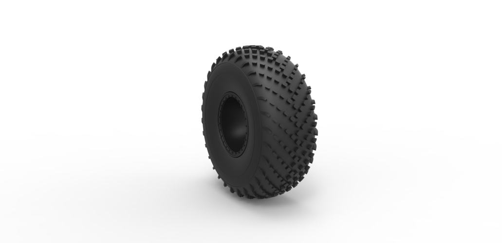 Diecast Offroad wheel 40 Scale 1:20 3D Print 402974