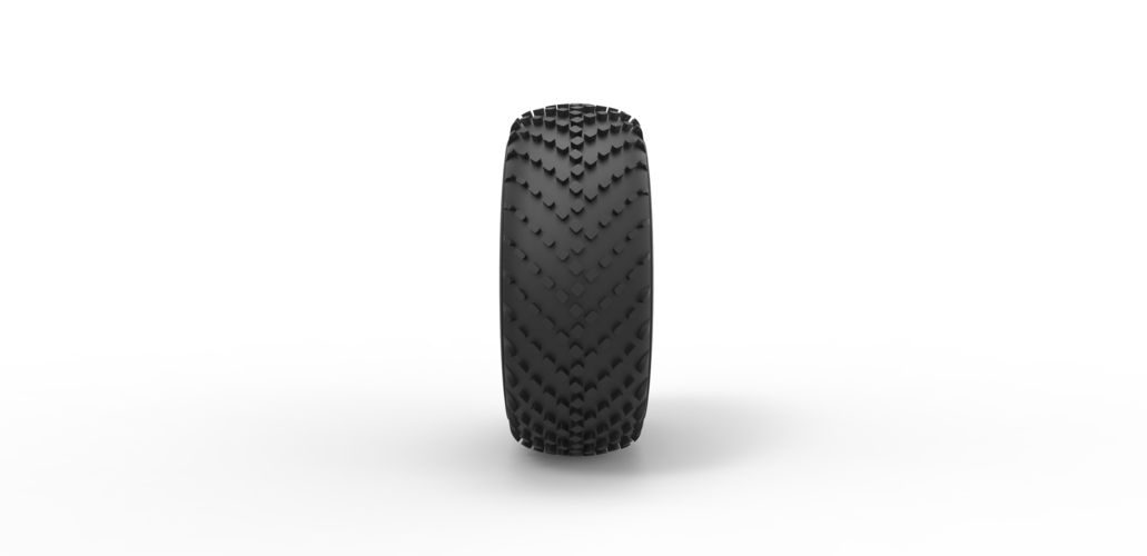 Diecast Offroad wheel 40 Scale 1:20 3D Print 402975