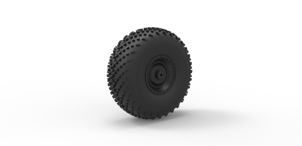 Diecast Offroad wheel 40 Scale 1:20 3D Print 402976