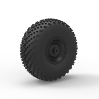 Diecast Offroad wheel 40 Scale 1:20 - Thumbnail 4