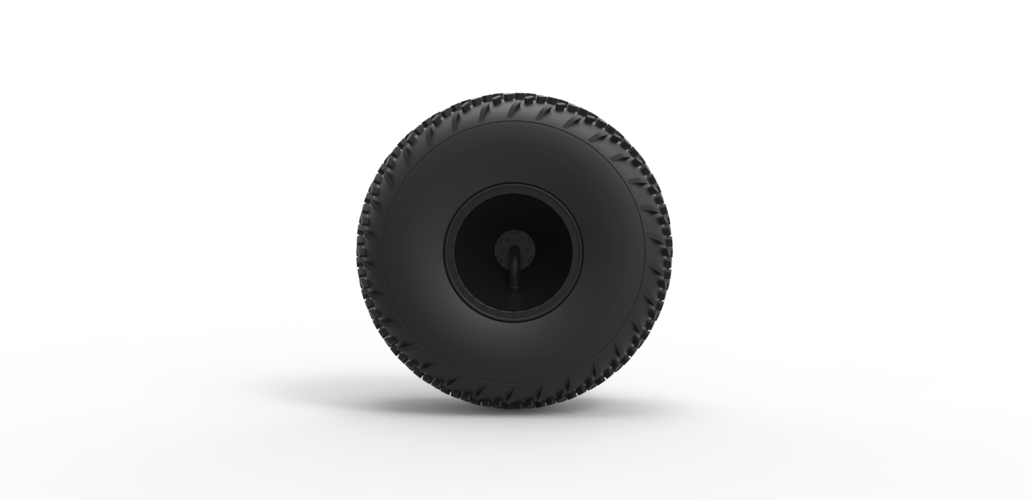 Diecast Offroad wheel 40 Scale 1:20 3D Print 402977