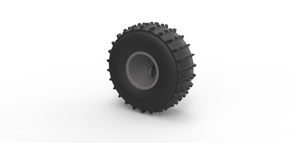 Diecast Offroad wheel 41 Scale 1:20 3D Print 402979