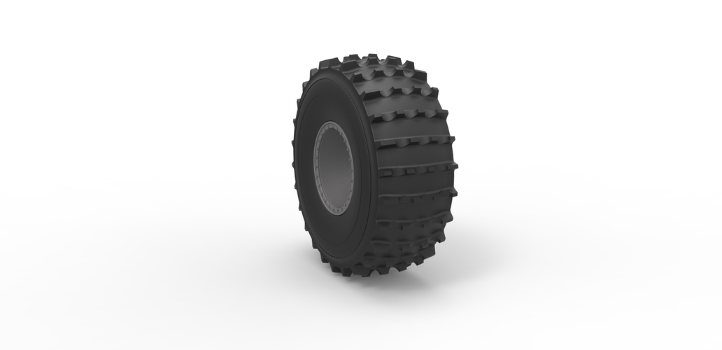 Diecast Offroad wheel 41 Scale 1:20 3D Print 402980