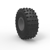 Diecast Offroad wheel 41 Scale 1:20 - Thumbnail 2