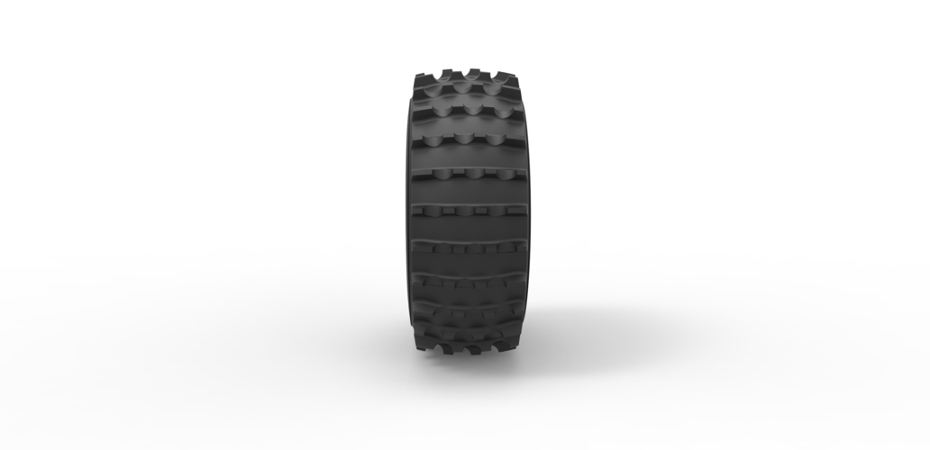 Diecast Offroad wheel 41 Scale 1:20 3D Print 402981