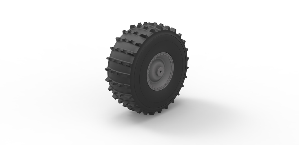 Diecast Offroad wheel 41 Scale 1:20 3D Print 402982