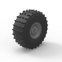 Diecast Offroad wheel 41 Scale 1:20 - Thumbnail 4