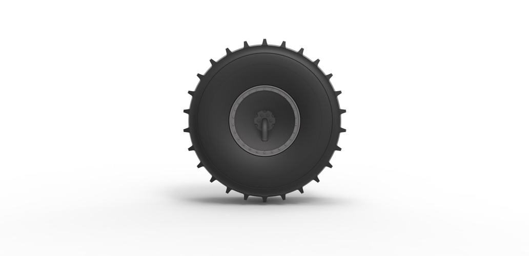 Diecast Offroad wheel 41 Scale 1:20 3D Print 402983