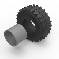 Diecast Offroad wheel 41 Scale 1:20 - Thumbnail 6