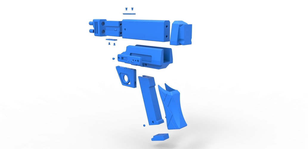 Blaster pistol from the movie Lost in space 1998 3D Print 403283
