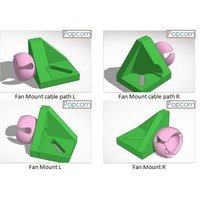 Popcorn Fan Mounts - Thumbnail 1