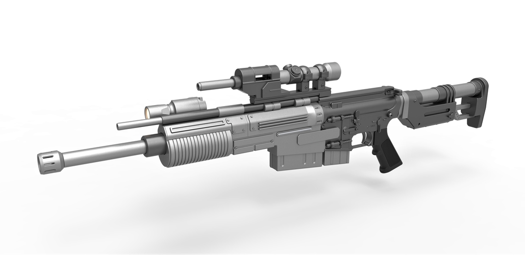 Blaster rifle A280-CFE from Rogue One 2016