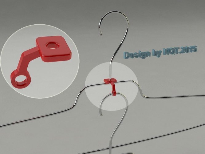 Binder for Hangers 3D Print 40364
