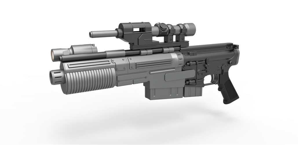 Blaster rifle A300 from Rogue One 2016