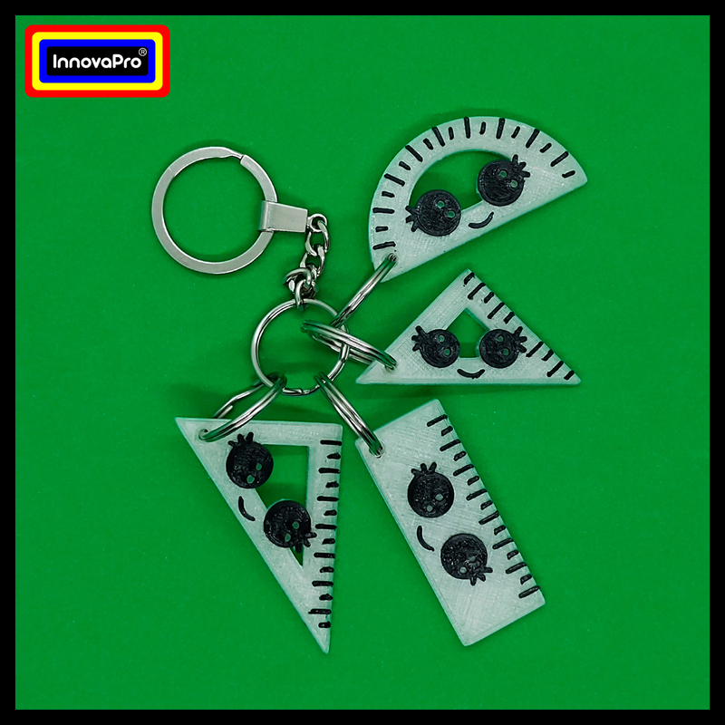 Geometry Keychains