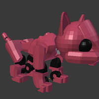 Articulated Robot Kitty - Thumbnail 1