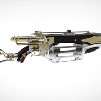 Crossbow from the movie Van Helsing 3d print model - Thumbnail 8