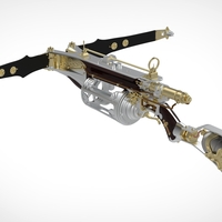 Crossbow from the movie Van Helsing 3d print model - Thumbnail 9