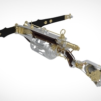 Crossbow from the movie Van Helsing 3d print model - Thumbnail 15