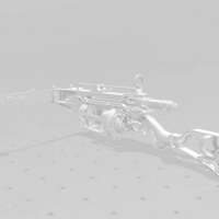 Crossbow from the movie Van Helsing 3d print model - Thumbnail 23