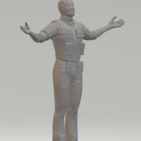 Small Joshua Graham Hail 3D Printing 404219