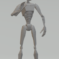 Small Roger The Friendly Commando Droid 3D Printing 404222
