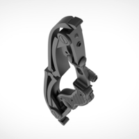 Collapsible Hawkeye bow 3D print model - Thumbnail 9