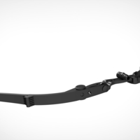 Collapsible Hawkeye bow 3D print model - Thumbnail 16