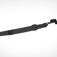 Collapsible Hawkeye bow 3D print model - Thumbnail 17