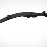 Collapsible Hawkeye bow 3D print model - Thumbnail 19