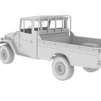 Toyota FJ45 '67 pickup 1/10 scale - Thumbnail 3